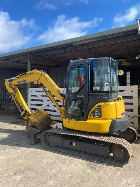 Hart Contracting excavator